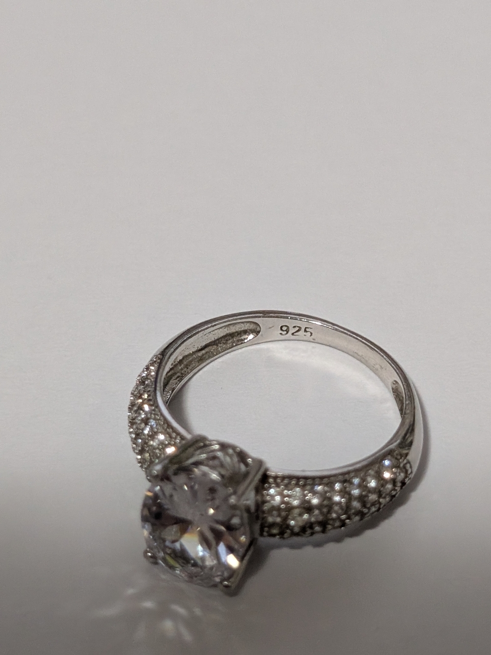 2 Sterling Silver Rings Size 5 - Picture 4 of 9